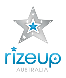 Rize Up Australia logo by Julie McCoy (McCombe)