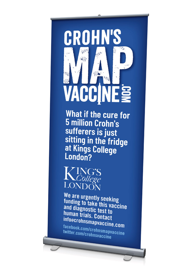 Crohn's MAP Vaccine Banner