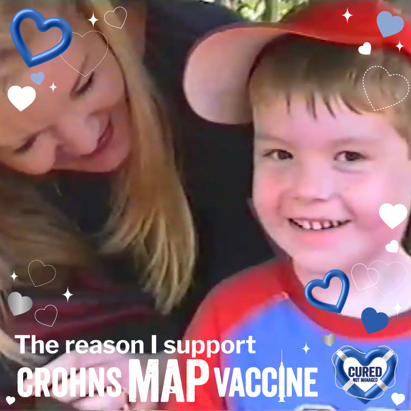 Crohn's MAP Vaccine Facebook Frame 2