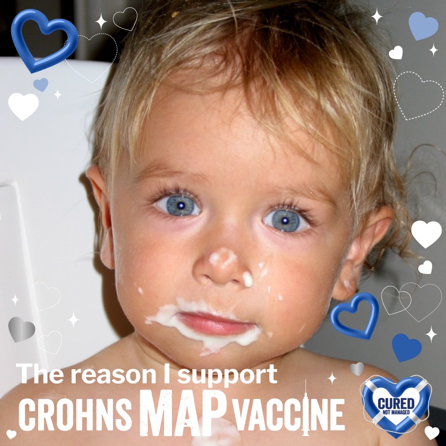 Crohn's MAP Vaccine Facebook Frames - Will McCOy
