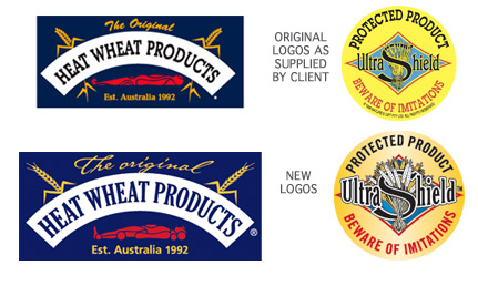 Heat Wheat Products Logo Redesign
