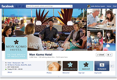 Mon Komo Hotel Website Development