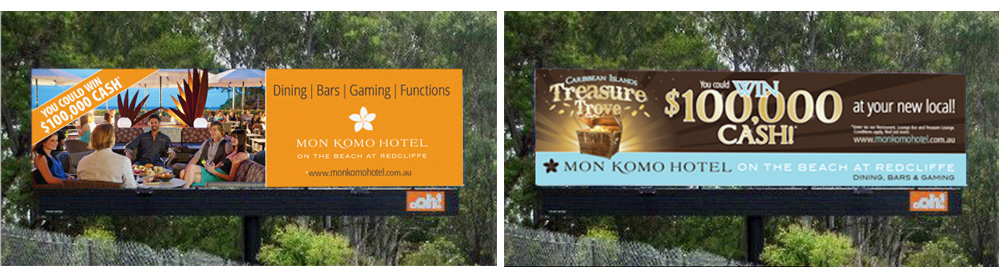 Mon Komo Hotel Graphic Design